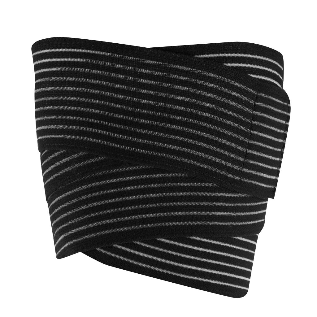 Compression Bandage Wraps, Elastic Straps Support Protector for Legs Thighs Knee Calf Leg Cyacling Climbing Trainning Access: Black 180cm