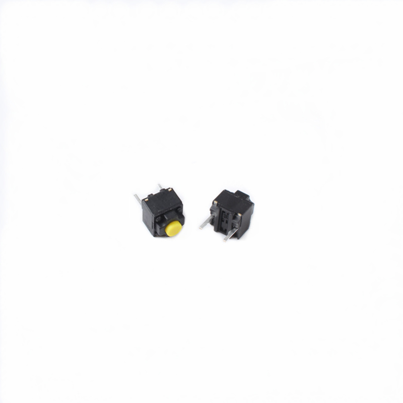 HUANO – micro-interrupteur de souris silencieux, 6x6x7.3mm, 10 pièces/lot, rouge, noir, jaune, bleu, vert, 3 millions de roses, 10 millions de heures: Bleu