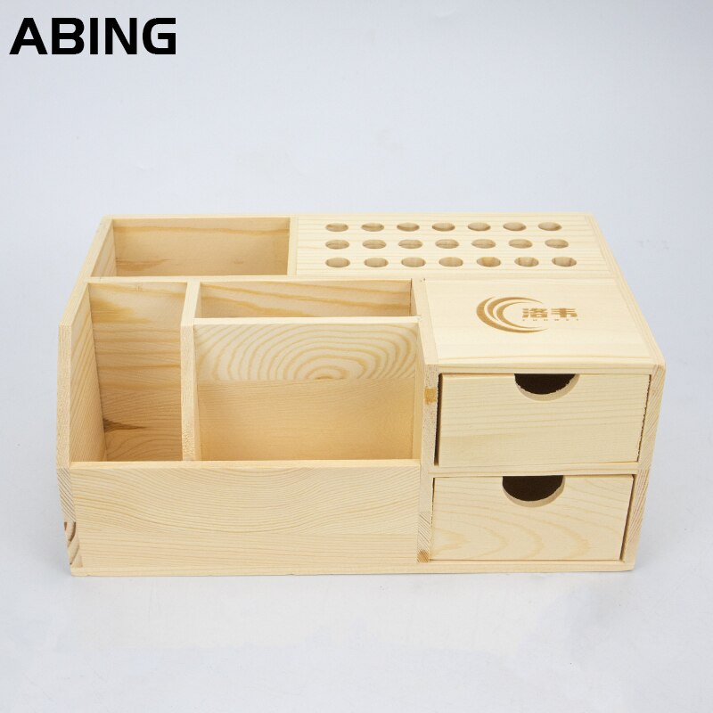 sterben Neueste Multifunktionale Holz Lagerung Kasten Schraubendreher Pinzette Halfter praktisch Reparatur Schreibtisch Lager Werkzeug Teile Kasten