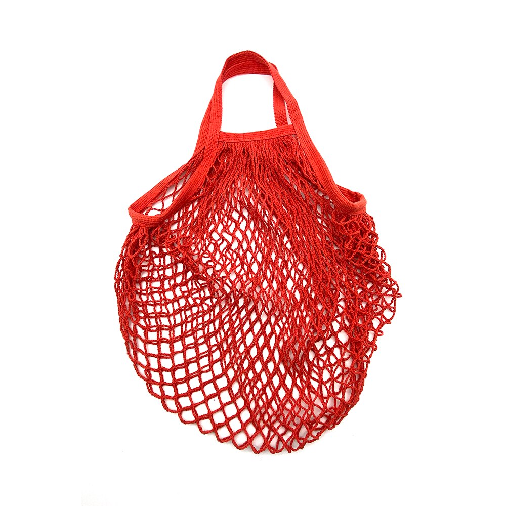 Tragbare Lebensmittel Taschen für Obst Gemüse Tasche Waschbar Baumwolle Gittergewebe Schnur Organische Organizer Wiederverwendbare Handtasche Tuch Einkaufstasche: verrotten