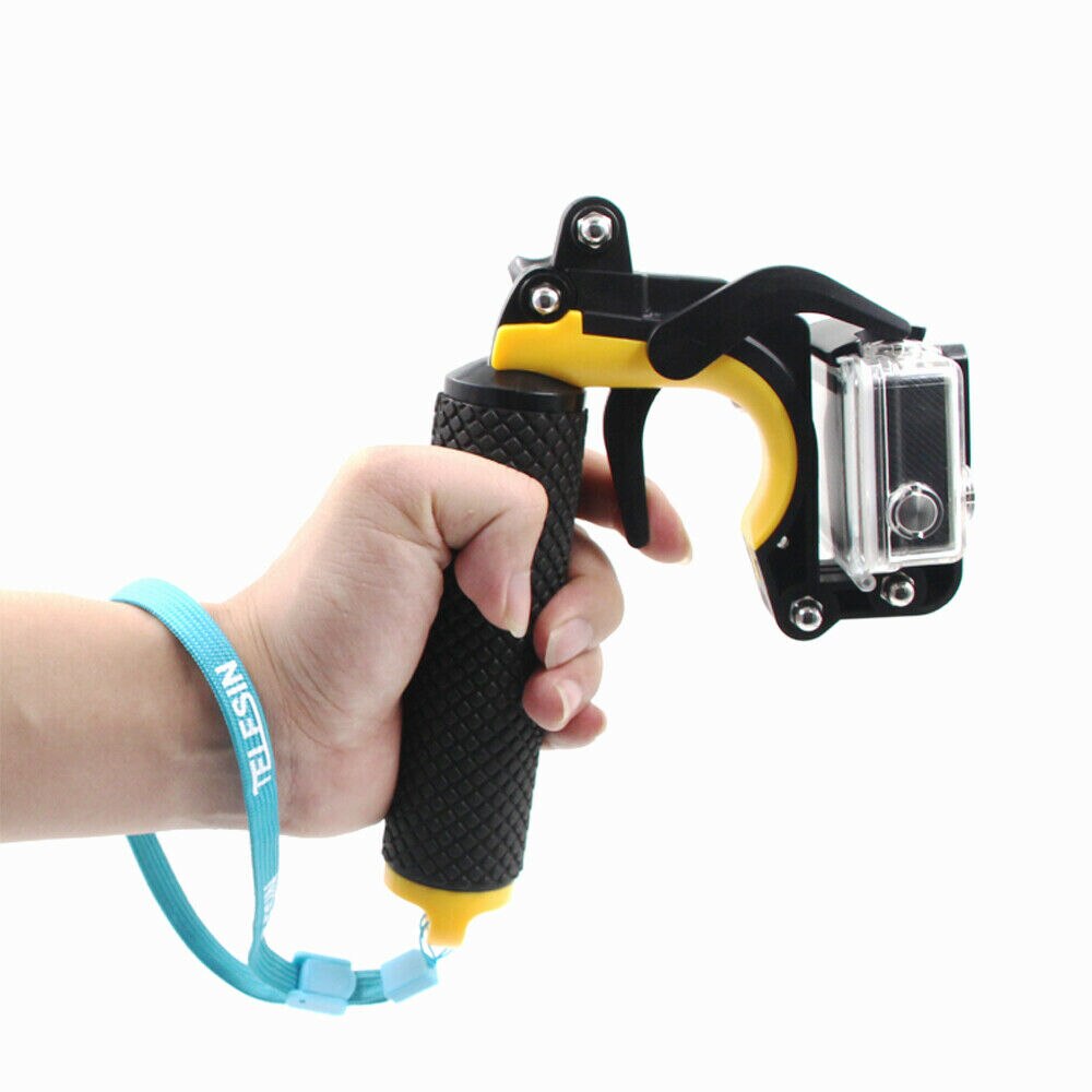 TELESIN 30M dôme Port boîtier étanche pour GoPro Hero 5 Hero 6 Hero 7 avec poignée de déclenchement dôme couverture sphère accessoires