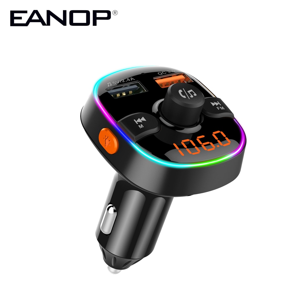 EANOP BC520 Fm-zender Bluetooth Car Handsfree met ... – Vicedeal