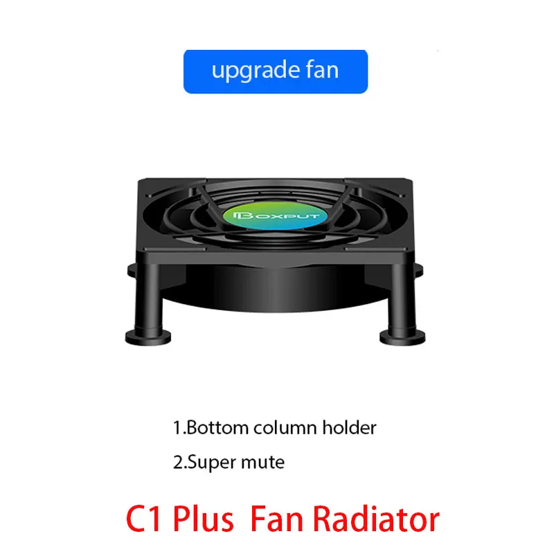 Ventilador de refrigeración para Android TV Box, enrutador, Enfriador de ordenador, Set Top Box, inalámbrico, silencioso, tvbox, Enfriador, radiador de alimentación USB, Mini ventilador: Default Title