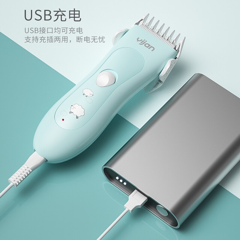 Yijan Enchen Elektrische Tondeuse Clipper Usb Keramische Haar Snijder Snel Opladen Haar Mannen Trimmer Clipper Kerstcadeaus