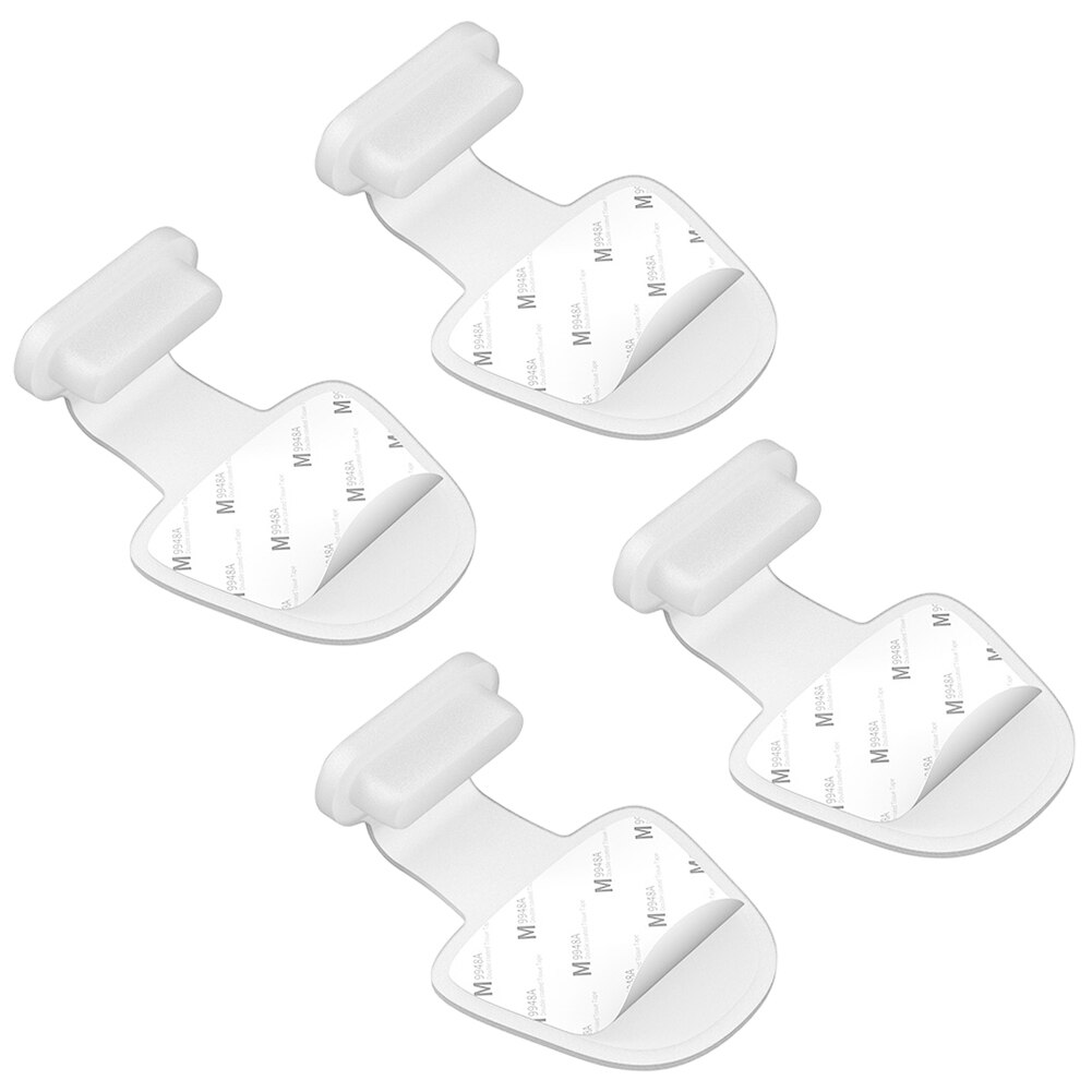 Siliconen Telefoon Opladen Poort Stof Plug Voor Iphone Ipad Anti-Verloren Charger Dock Stopper Cap Stofdicht Protector Cover Accessoires: 4 Ivory for IOS