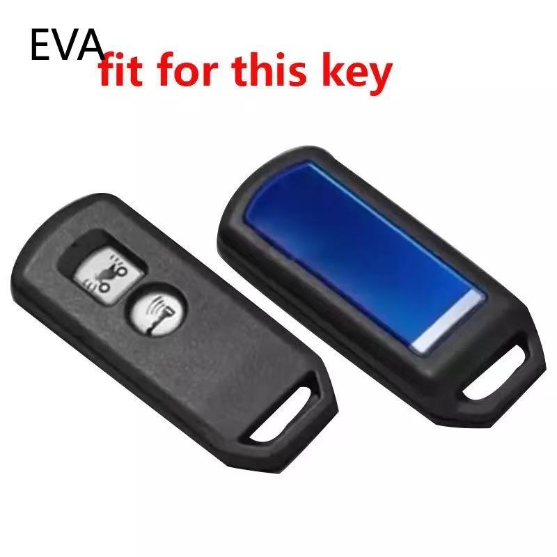 Portachiavi in silicone per Honda X ADV SH 125 150 300 Forza 125 300 PCX150 2018 Scooter per moto 2 pulsanti Smart Key