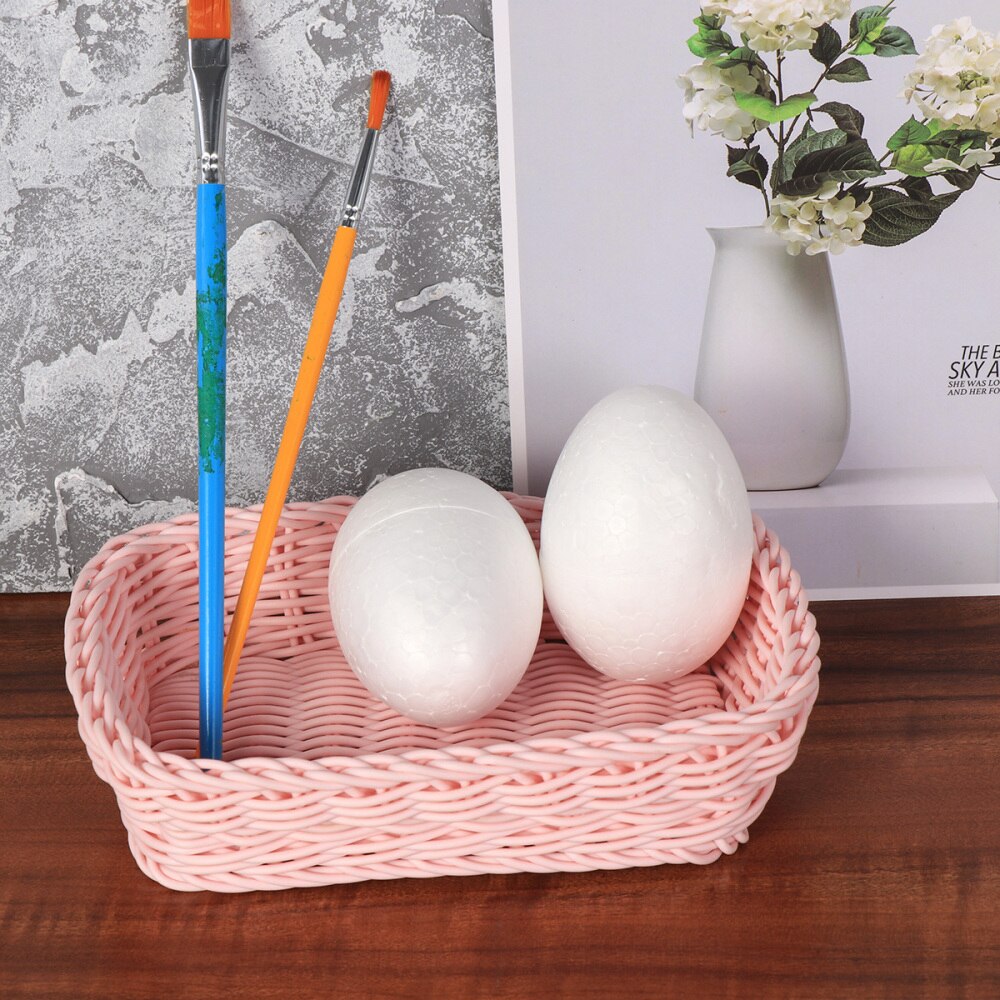 50pcs 6cm Durafoam Eggs Styrofoam DIY Easter Egg Crafts Eggs