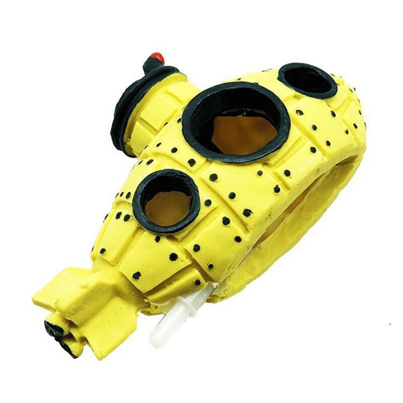 Fish Tank Decoration Landscaping Fish Hiding Submarine Ornaments Can Be Plugged in Aerator Oxygen Supply Aquarium Accessories