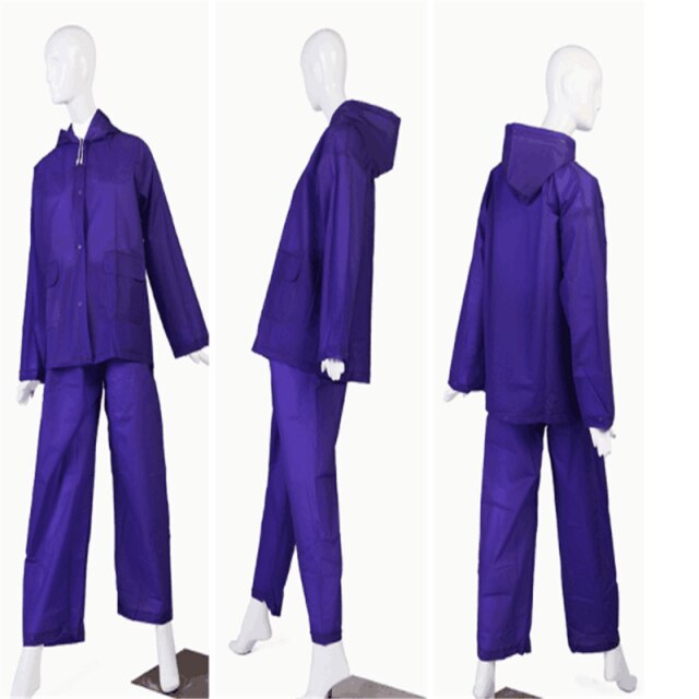 Combinaison transparente de voyage en plein air, imperméable léger et Non jetable pour les vêtements d'extérieur,: Autre / M
