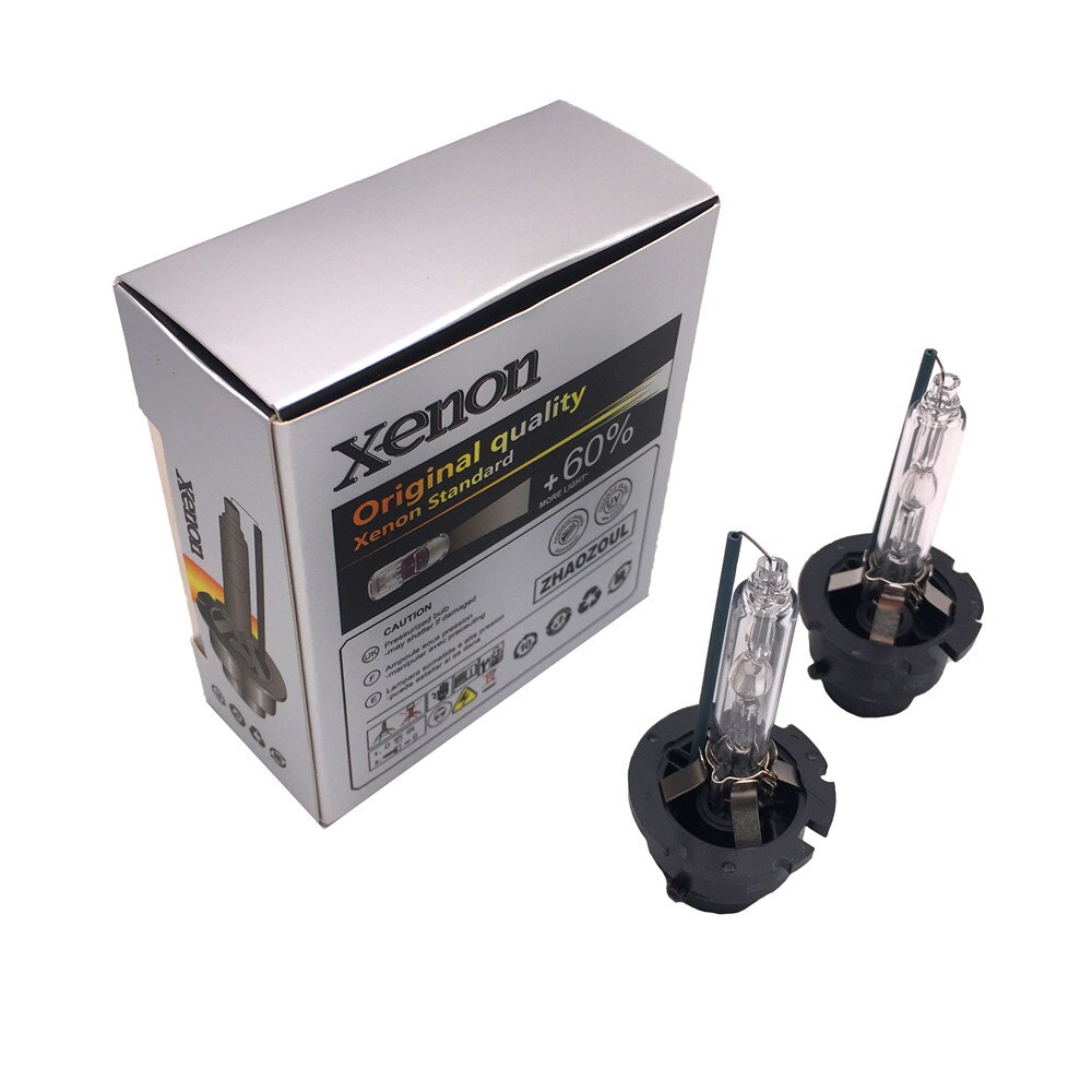 2 stk  d2s 4300k 6000k 8000k billykter xenon hid pære lampe til bmw  e63 e65 e46 e60 e85 e53 vw golf 4 iv
