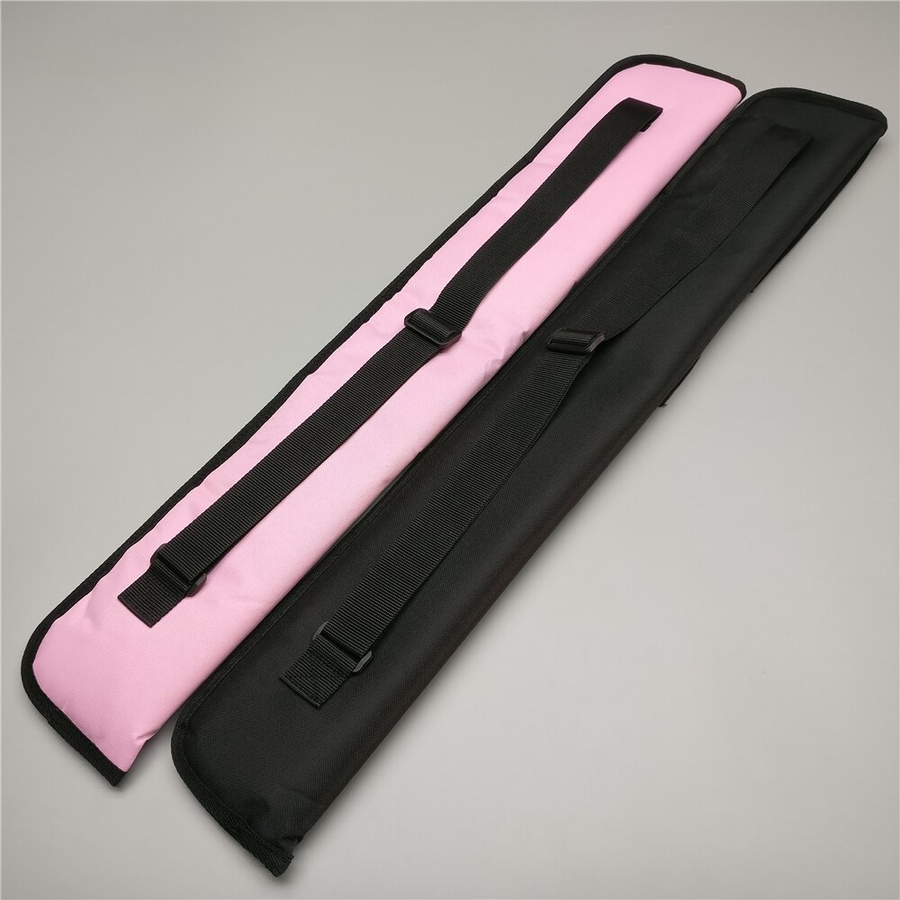 Mcdermott-funda de nailon suave para taco de billar, accesorio para taco de billar, color negro y rosa, 1x1, 1/2