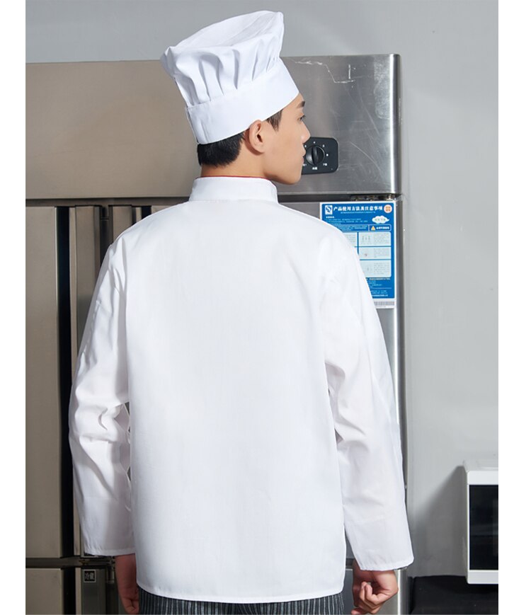 Summer Long/short Sleeve Chef Uniform Restaurant Hotel Jacket Cook Uniform Work Wear Clothes SZZB01