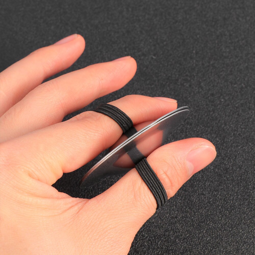 Instrumentos musicales para danza del vientre, platillos para dedos de cobre de percusión, accesorios de baile, instrumento de percusión (dorado), 6 uds.