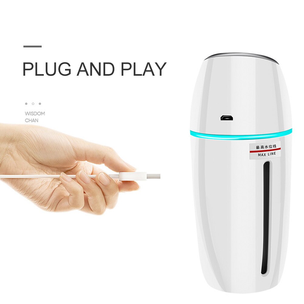 Car Humidifier Mini Air Purifier Auto Air Freshener Aromatherapy Mist Maker Oxygen Bar Aroma Diffuser