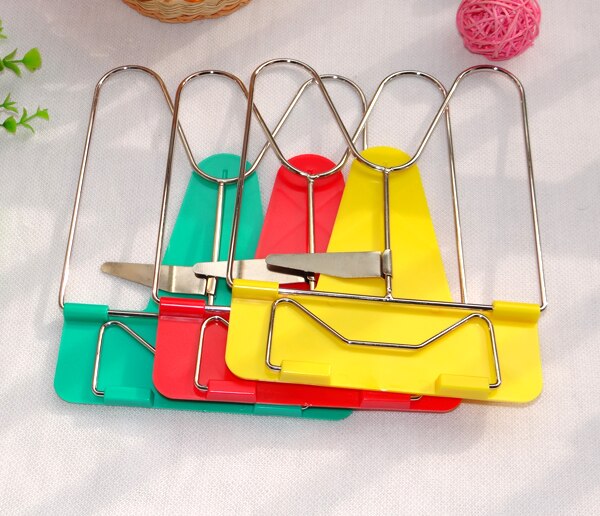 School stationery supplies portable reading books rack reading frame myopia bookend holder books Random Color