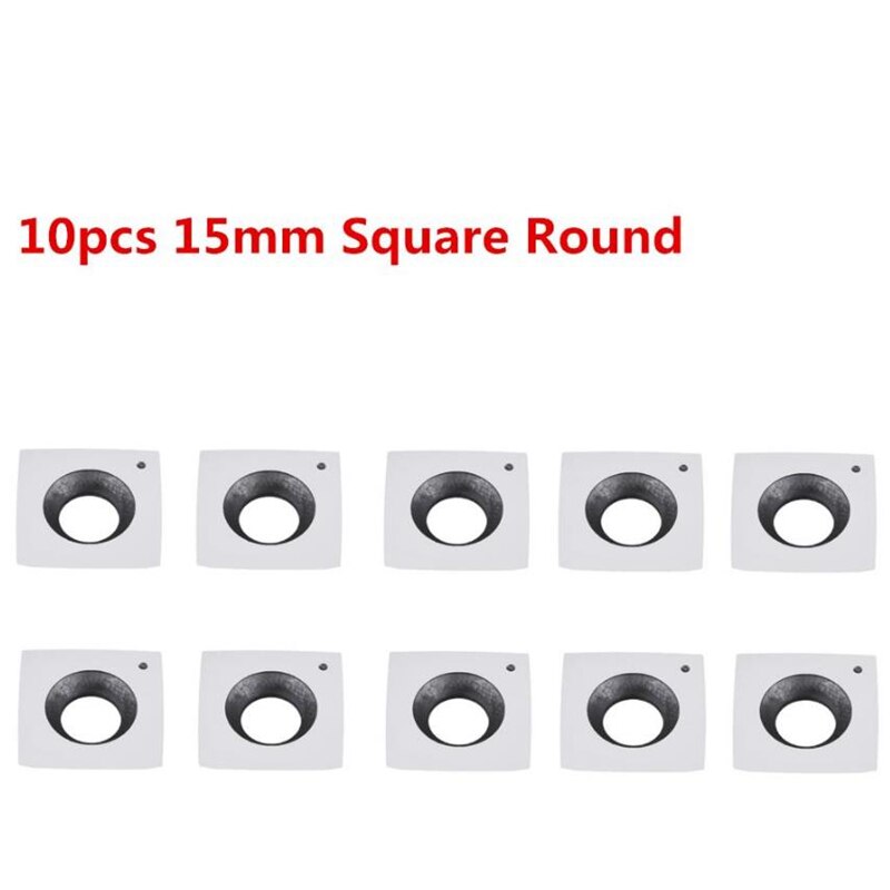 10 Pcs Hout 90HRC Hardheid Carbide Insert Cutters Voor Hout Draaien Tool Houtbewerking Draaibank Tool