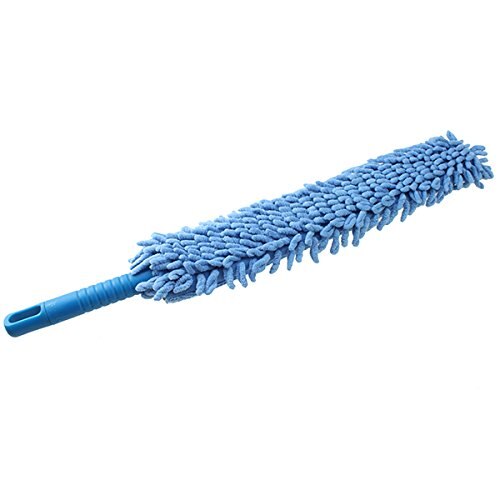PHFU Flexible Chenille Bendable Microfiber Cleaning Duster Brush Random Color