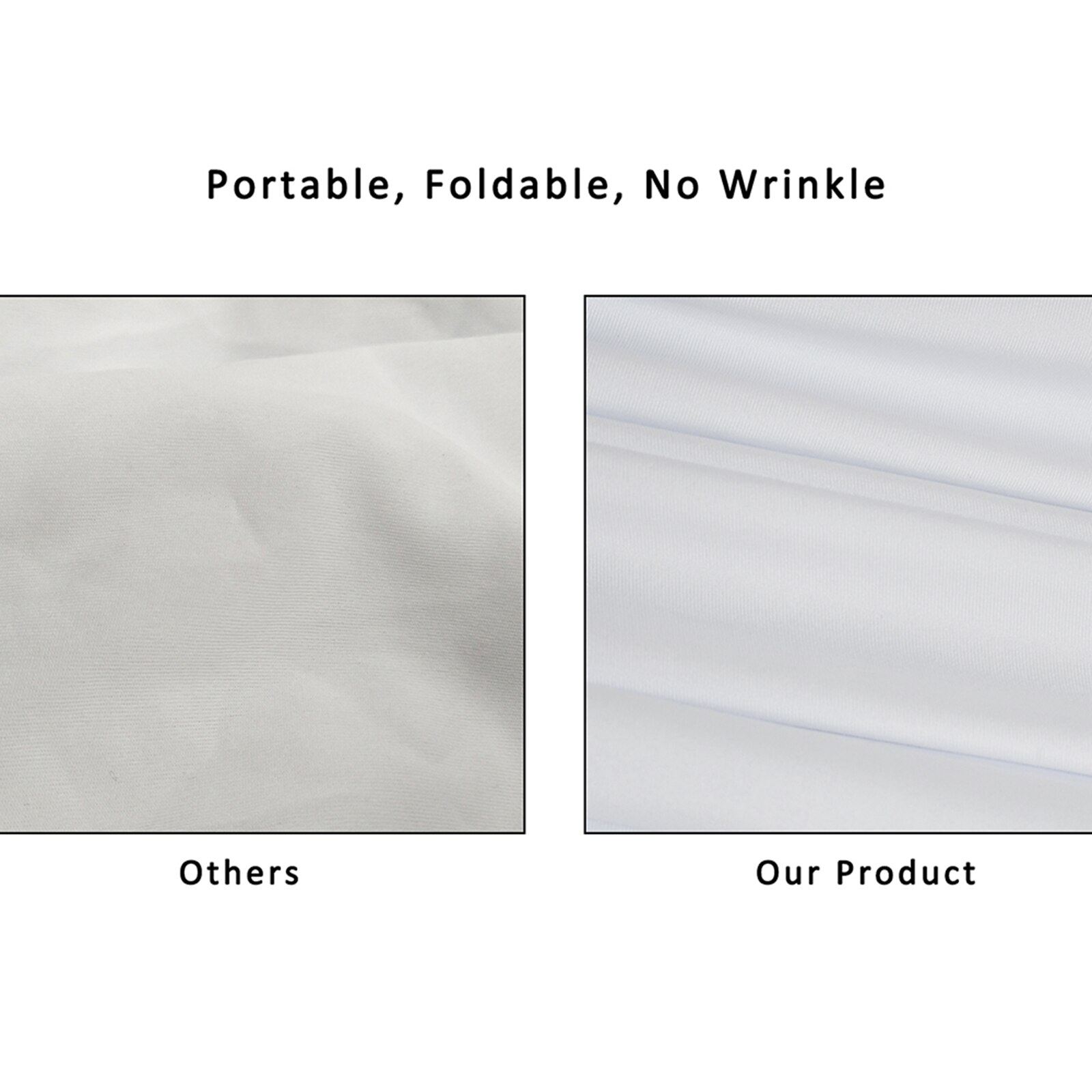 16:9 Projectiescherm 100Inch 120Inch Draagbare Hd Projector Scherm Opvouwbare Dikke Muur Scherm Voor Outdoor Home Theater