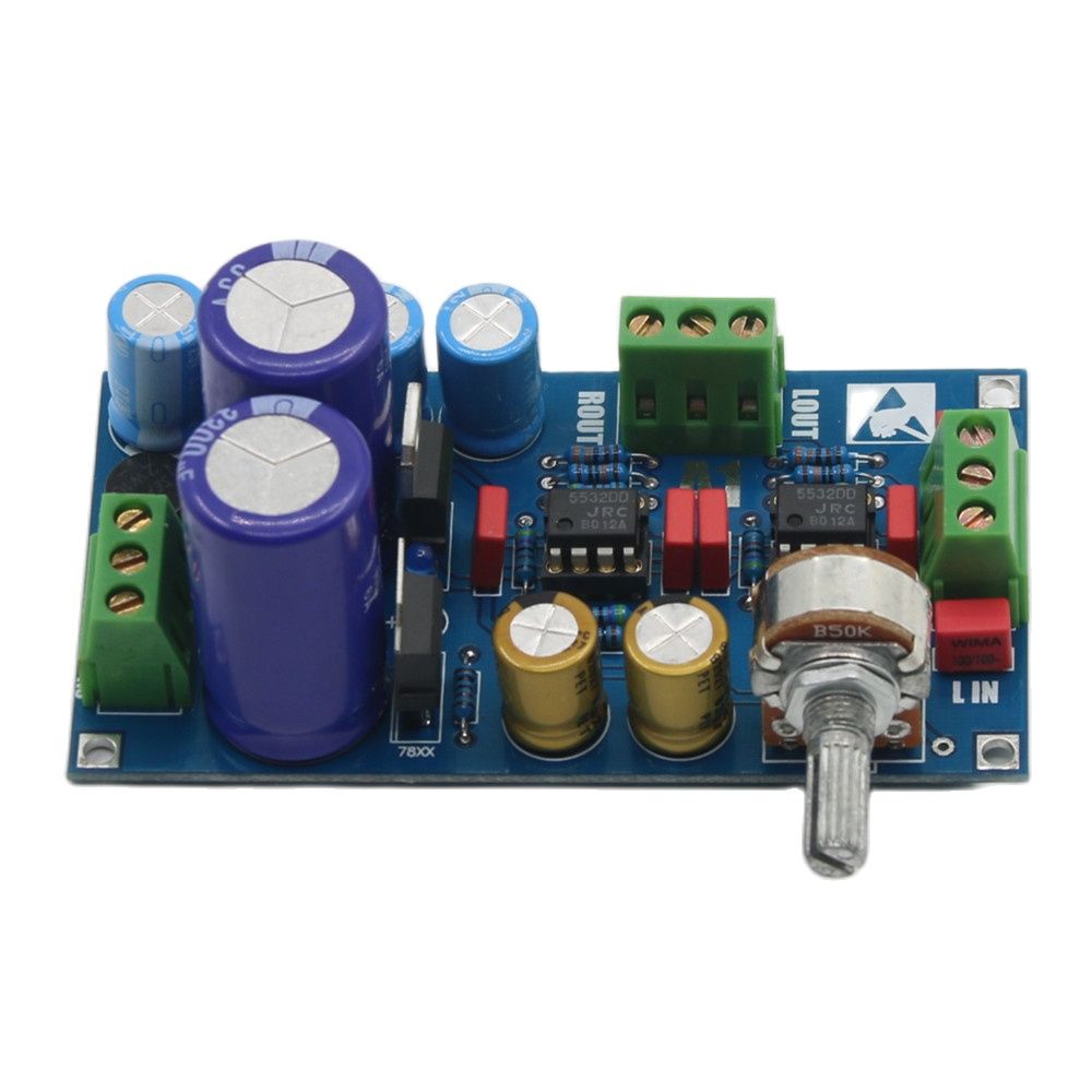 Referenz Musical Fidelity A1 Audio Preamp Bord HiFi 5532 Hause Vorverstärker Kit