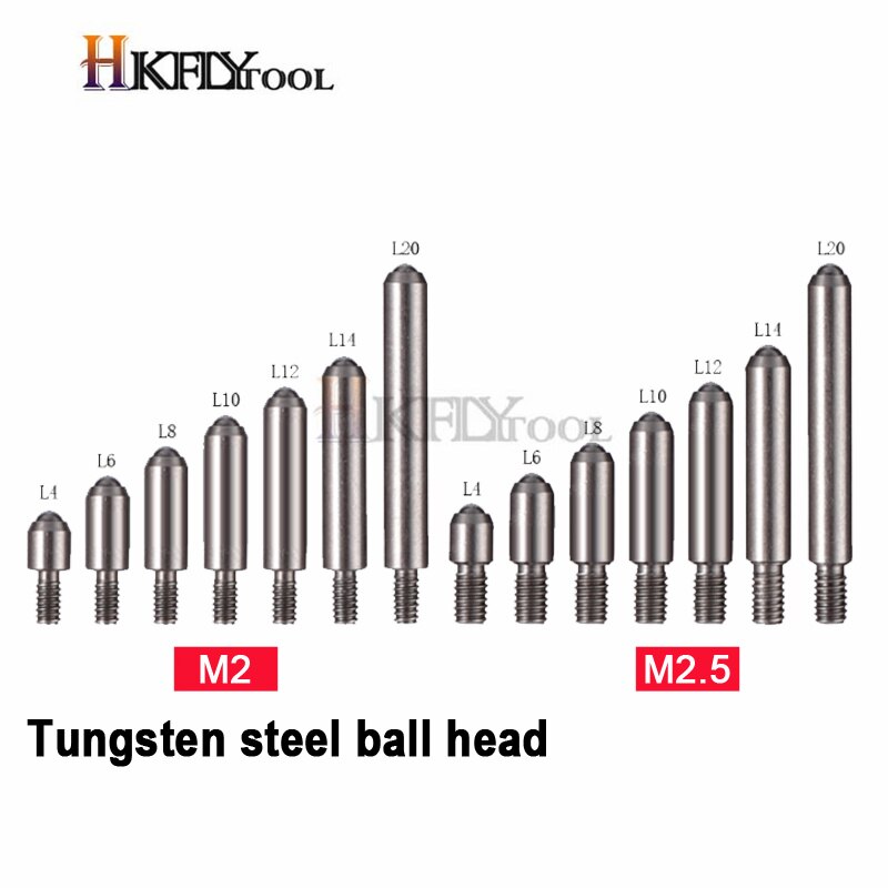 Internal and external probes Caliper probes Caliper probes Ruby Tungsten steel measuring head caliper probe M2/2.5 Tools Gauge