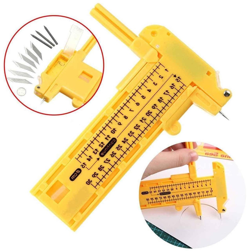 Circle Cutter Compass Circles Photo Paper Cutter DIY Circular Tool Tangential Device Strumento Dispositivo Di Tangenziale