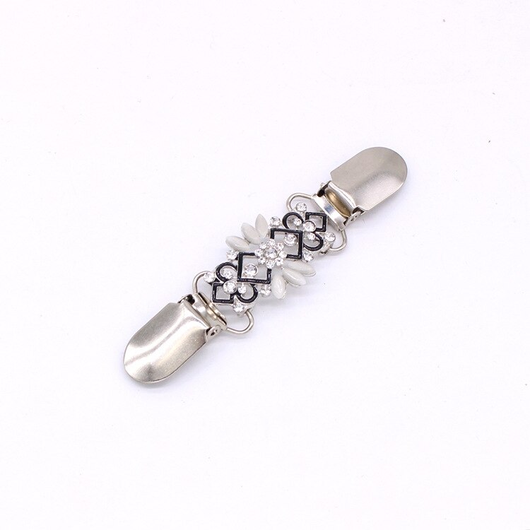 Mode Trui Vest Clip Eend Mond Clips Flexibele Pin Broche Sjaal Kraag Gespen Voor Kleding Decor: 12