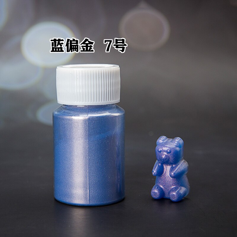 DIY Epoxy Resin Filler Dye Pearl Pigment Cat Eye Pearlescent Mineral Powder Handmade Crafts Making Beauty Nails Accessories: Yellow