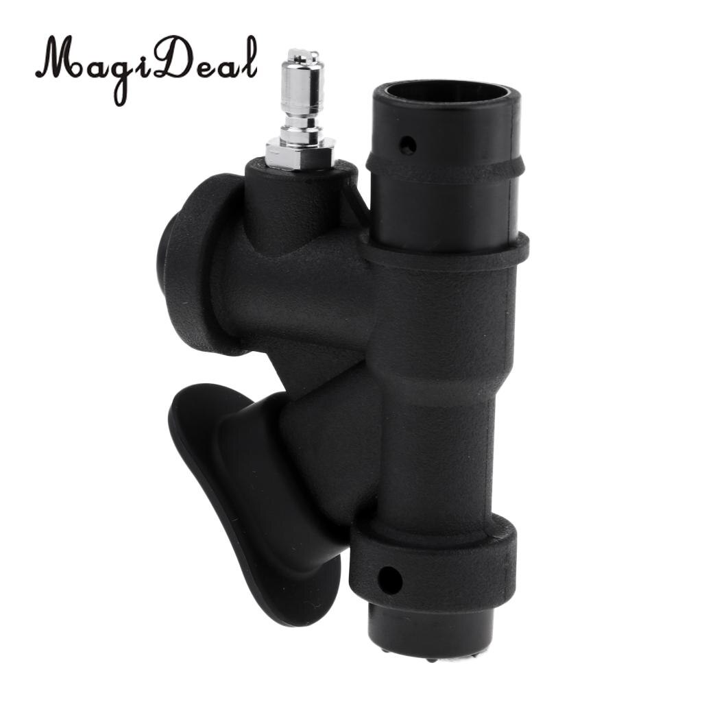 2Pcs/Set Scuba Diving Dive Universal 45 Degree BCD Power Inflator Buoyancy Compensator Handle with Standard Connection
