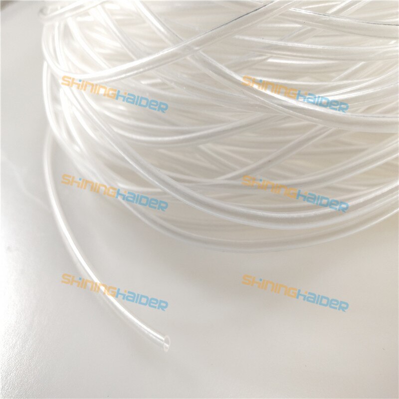 100 m binnendiameter 2mm buitendiameter 3mm 2*3mm transparant PVC buis PVC slang Transparante plastic PVC buis