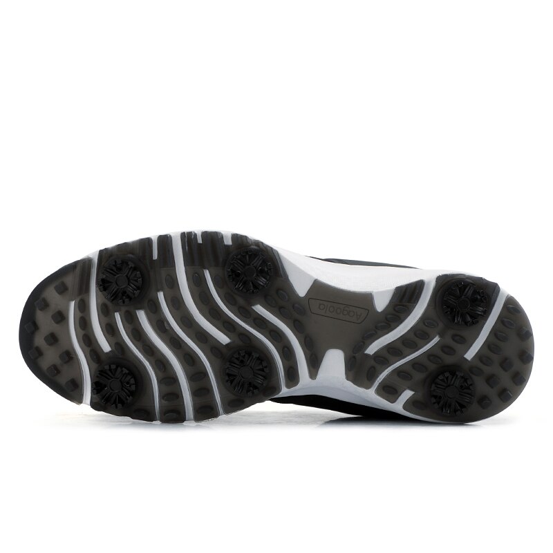 Mannen Professionele Golfschoenen Waterdichte Spikes Golf Sneakers Zwart Wit Mens Golf Trainers Big Size Golf Schoenen Voor Mannen 39-47