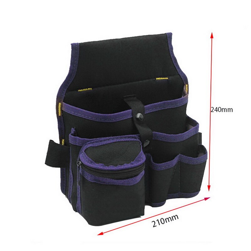 Multi-Functionele Elektricien Gereedschap Tas Taille Pouch Riem Opslag Houder Organizer Elektriciens Heuptas: C