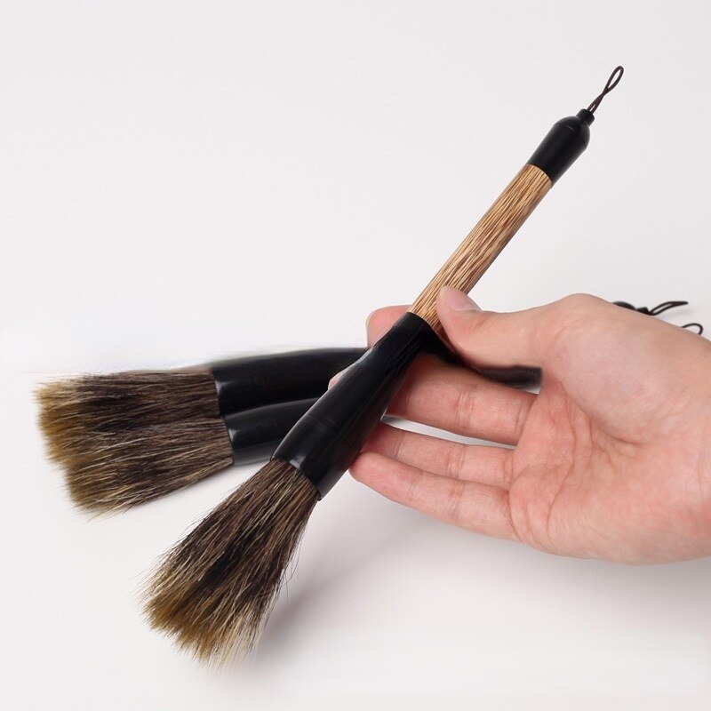 Bristle Brush Pen Chinese Traditional Calligraphy Brush Pen Landscape Painting Watercolor Large Regular Script Bristle Brush Pen