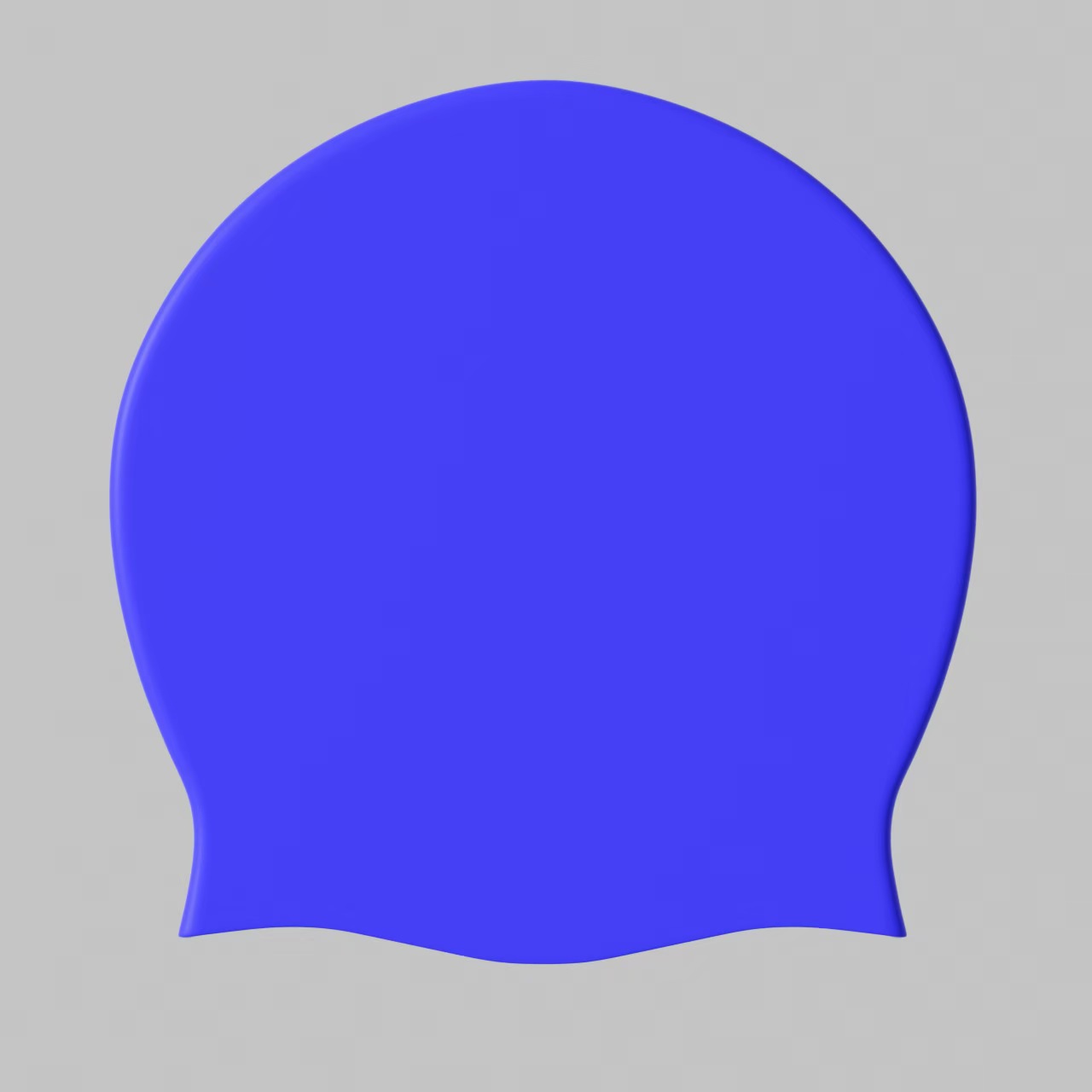 Super badmuts voor dames lang haar siliconen hoofdkap voor volwassenen waterdichte professionele plus size badmuts: Rood