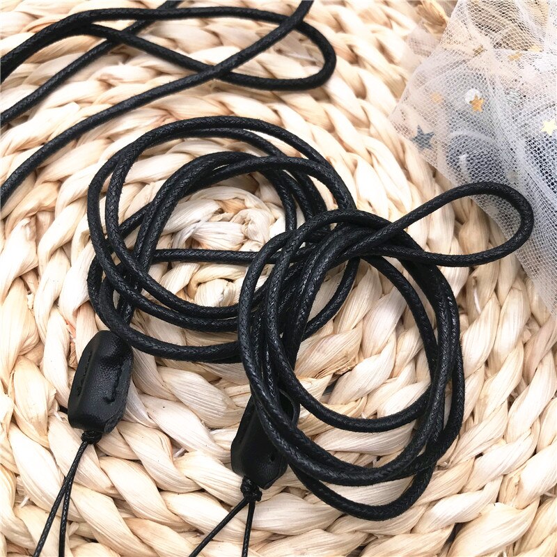 Soft PU Neck strap Wrist rope mobile phone badge USB keys id credit card holder wrist Lanyard Anti-slip Anti-lost Cord Lanyard