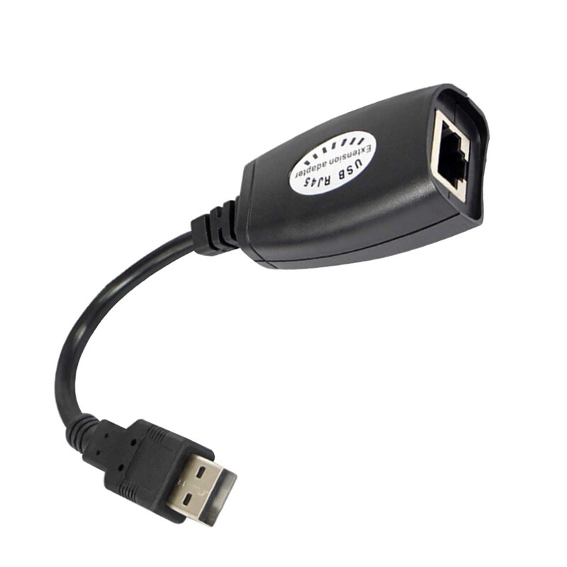 USB zu RJ45 RJ 45 LAN Kabel Verlängerung Adapter Verlängerung USB zu Netzwerk Hafen Signal Verstärker
