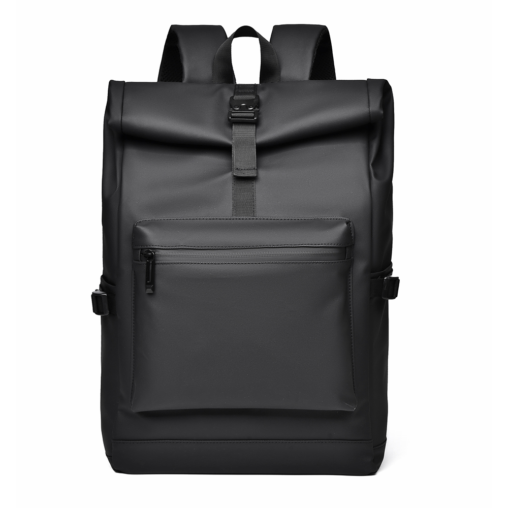 A 15.6-Inch Men's And Women's Large Capacity Simple Wear-Resistant Anti-Scratch Fabric Multi-Functional Casual Backpack
