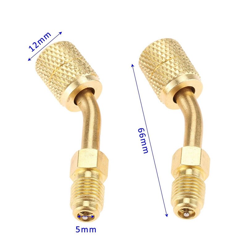 R410A Adapter 5/16 Inch Sae Female Quick Couplers ... – Grandado