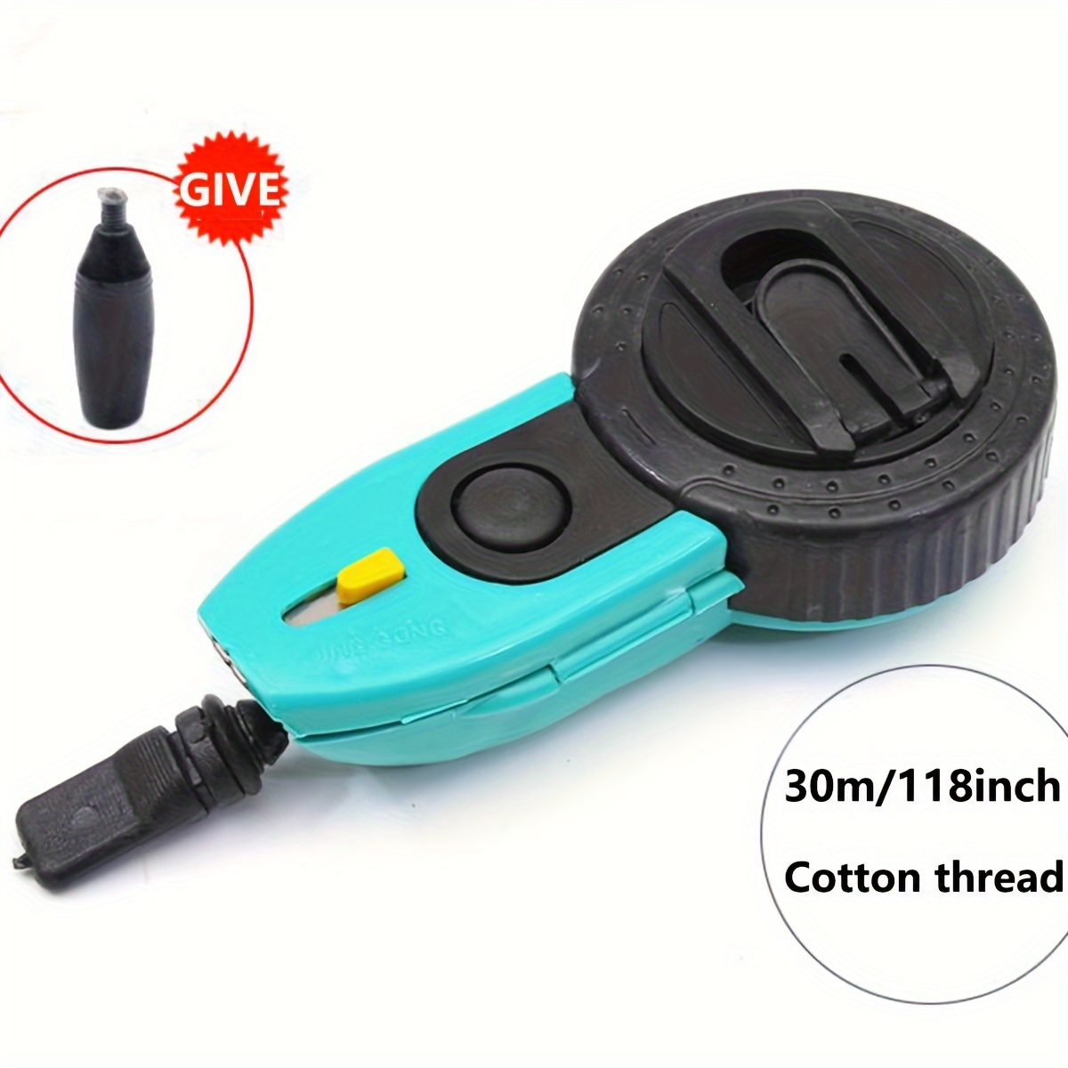 Construction Measuring Tools Plastic Automatic Carpenter Ink Ink Marker Duct Woodworking Chalk Line Carpenter Ink Markers: Blue