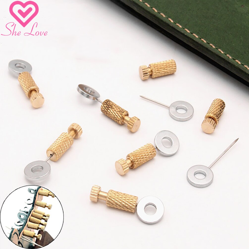 Aguja de posicionamiento de sutura de cuero, herramienta para peletería, 1 unidad