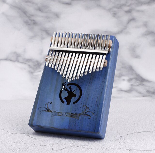 Kalimba 17 key thumb piano mbira Kalimba finger strumenti musicali per pollice portatile piano mogano calimba giocattolo per bambini: I