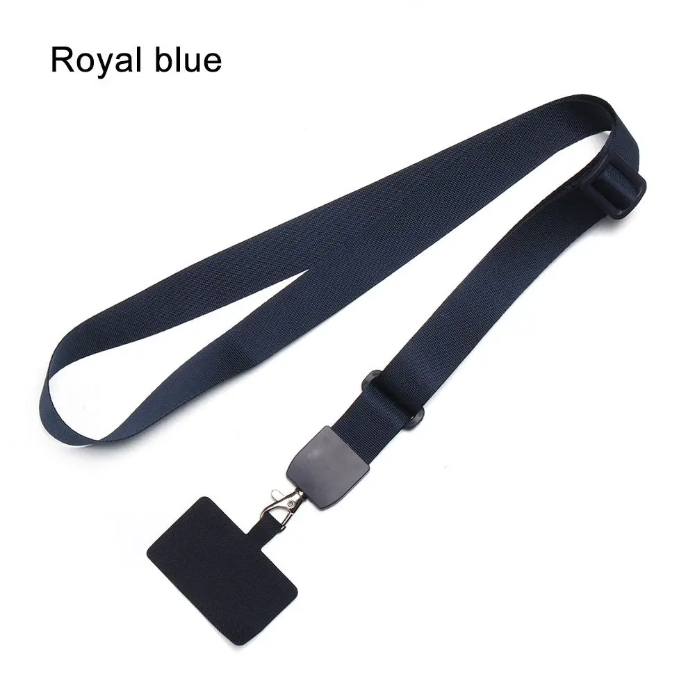 Neck Strap Lanyard for Mobile Phone Rope Anti-lost Keys Mobile Phone Straps Holder Neck Strap Hang Rope Lanyard Patch Card: Red / Pink