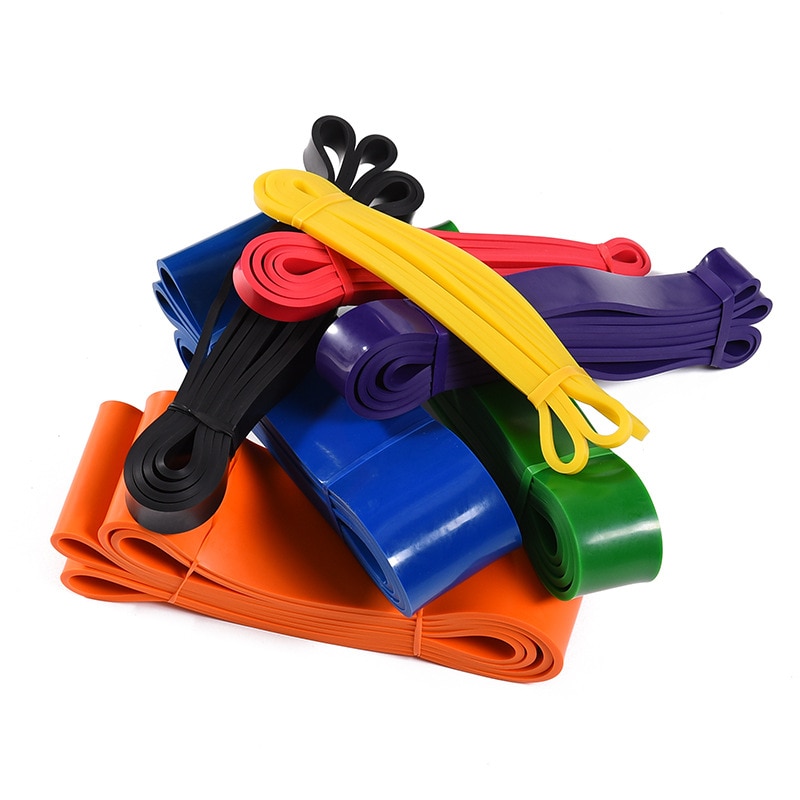 Bandas de asistencia para tirar hacia arriba, banda de resistencia al estiramiento, banda de movilidad, Powerlifting, entrenamiento duradero, expansor de bucle de tirar hacia arriba para ejercicio de 208cm