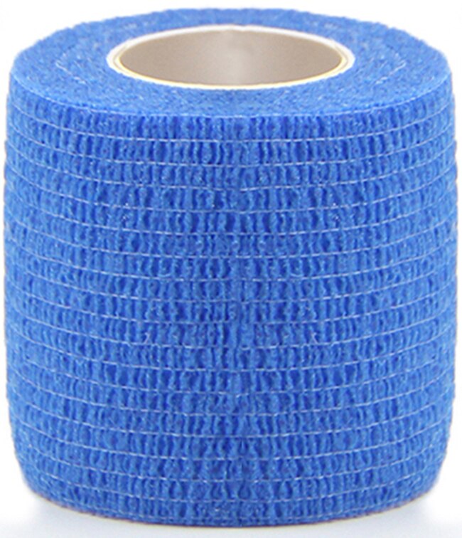 6 Rolls 5Cm Zelfklevende Bandage Wrap,6 Pcs Dierenarts Wrap Samenhangend Bandages Voor Honden Hoeses Huisdier Dieren Voor Wrist Healing Enkel: Blue