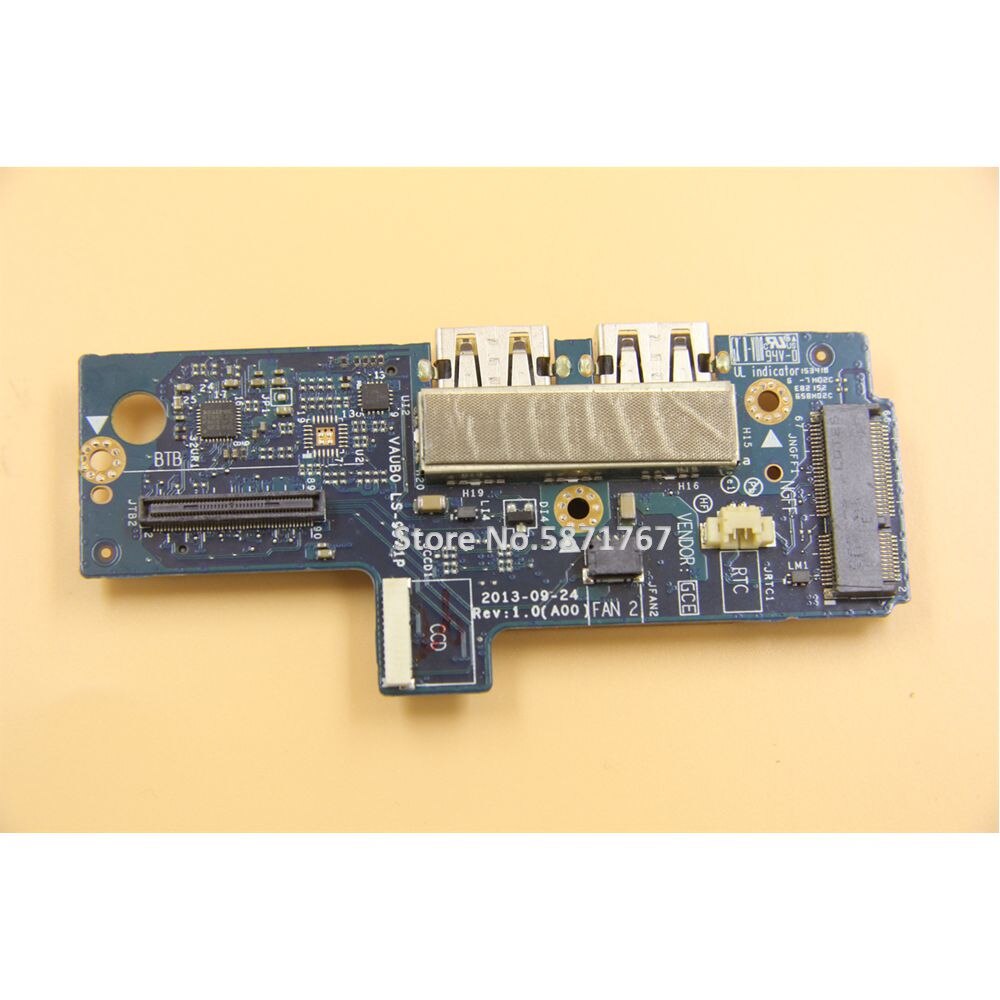 Original For Precision M3800 XPS 15 9530 USB SD Card Reader IO Circuit Board VAUBO LS-9941P CN-007DF4 007DF4 07DF4
