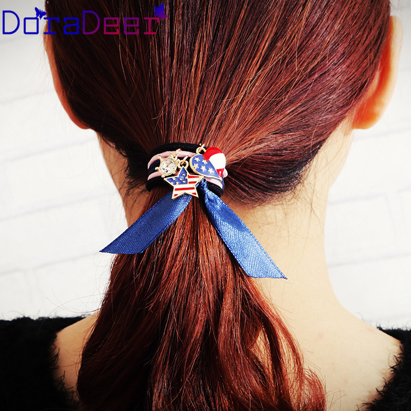 Doradeer dames scrunchie nieuwigheid hoofdband voor meisjes dames hoofddeksels scrunchie schattige meisjes accessoires voor het haar