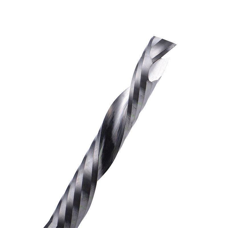 1Pcs 3.175/4/6/8/10mm 3A UP DOWN Compound Single Flute Spiral Carbide Mill Tool Cutters for Compression Wood End Mill Cutter