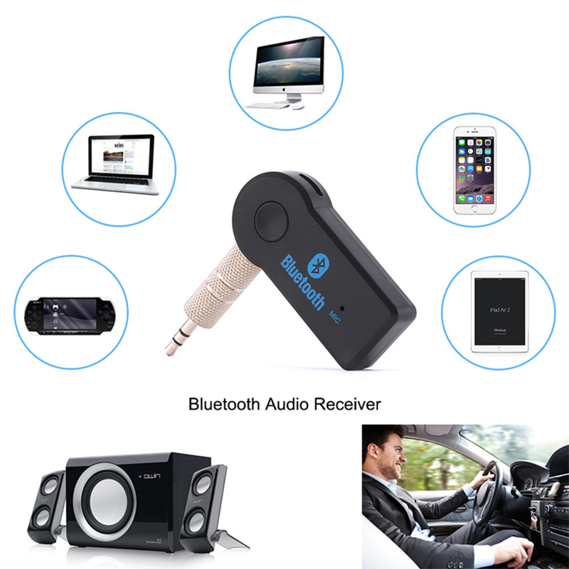 Bluetooth Audio Receiver Universele 3.5 Mm Jack Draadloze Ontvanger Muziek Aux Ontvanger Adapter Luidsprekers Zender Voor Auto Kit Pc