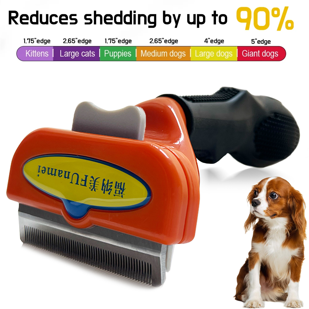 Cepillo para mascotas para perros, gatos, peine para perros, cepillo para quitar el pelo de mascotas, peine para el cuidado de gatos, removedor de pelo para perros, accesorios para perros, peines de masaje para perros
