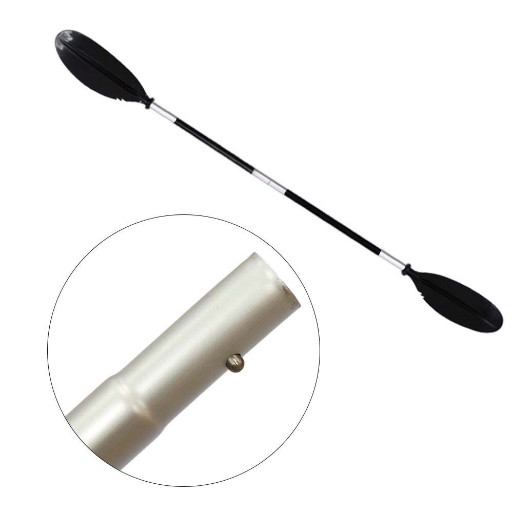 220cm avtakbare aluminiumslegering padle bærbar dobbel blad kajakkflåte åre for oppblåsbare båt fiskebrett nybegynnere: A6