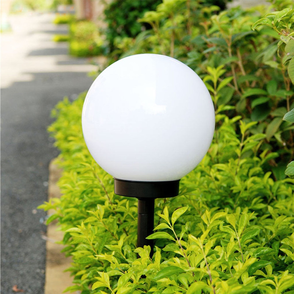Led Solar Energy Powered Bulb Lamp Waterproof Outdoor Garden Street Solar Panel Ball Lights Lawn Yard Landscape Decorative#es